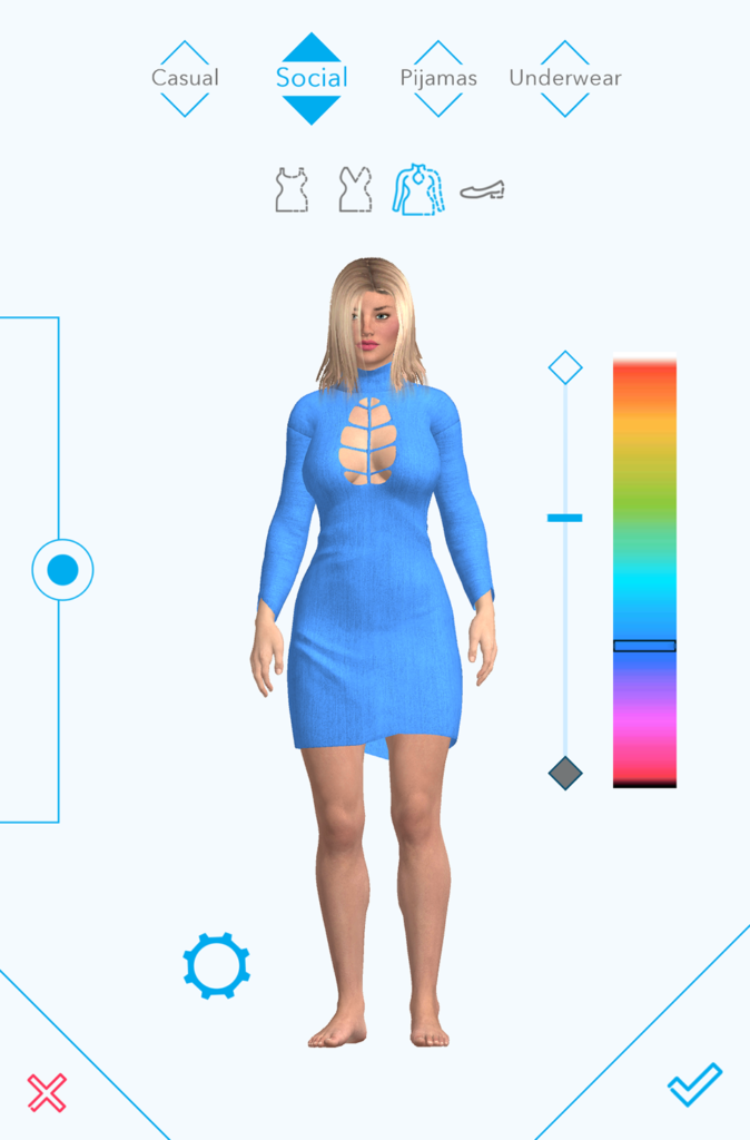 Harmony AI clothing customization